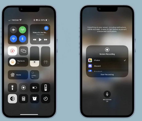 椰林镇苹果15维修分享iPhone15录制屏幕时如何录制音频 