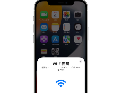 椰林镇苹果15维修店分享iPhone15如何共享Wi-Fi密码 
