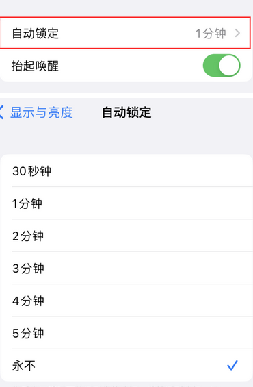 椰林镇苹果换屏维修分享无法调整iPhone自动锁屏的时间怎么办 椰林镇苹果换屏维修分享无法调整iPhone自动锁屏的时间怎么办